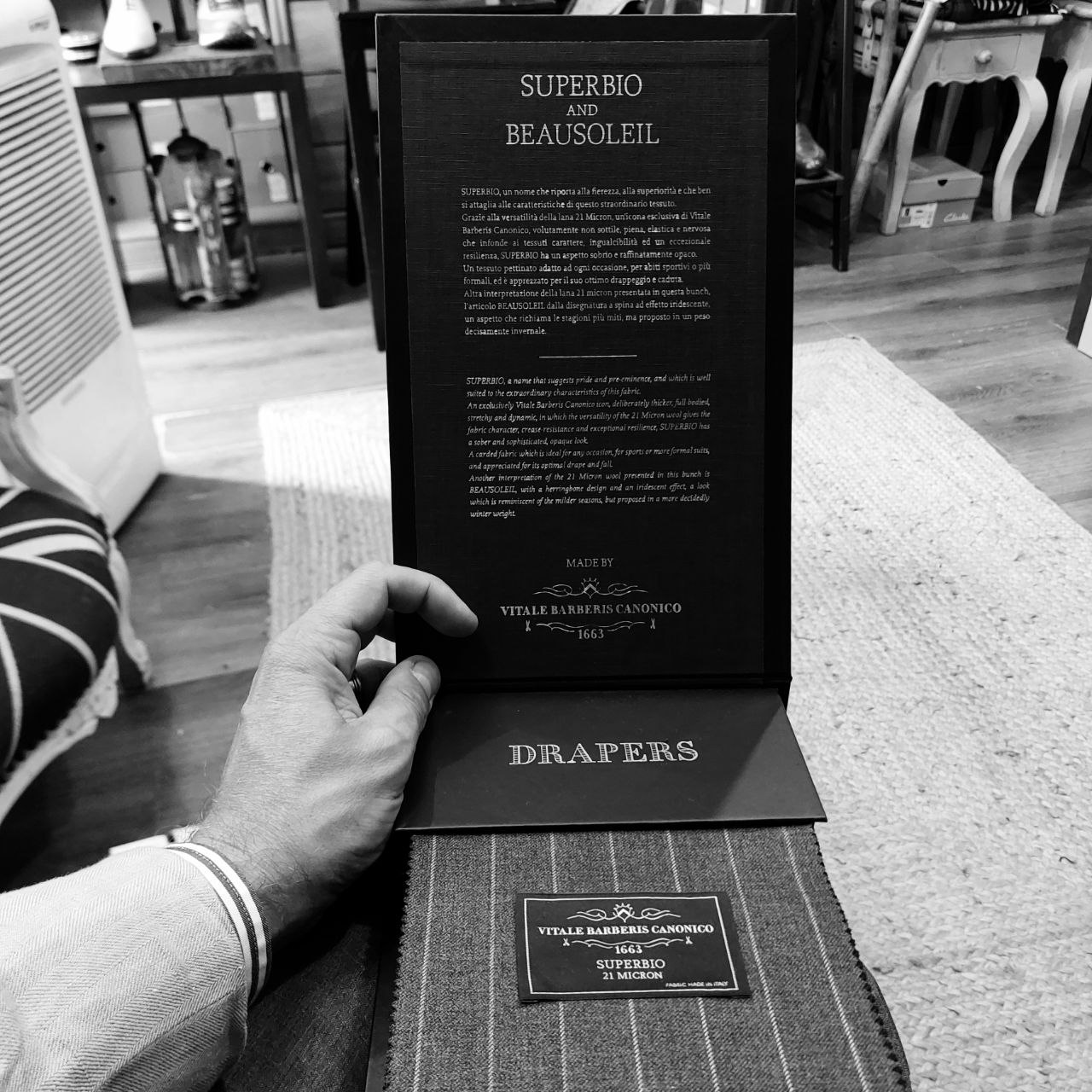 Vitale Barberis Canonico : treize générations de laine